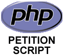 Petition Script PHP
